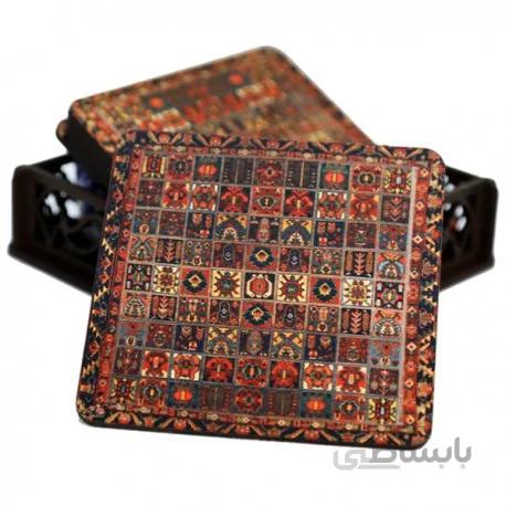 زیر لیوانی چوبی MDF خشتی