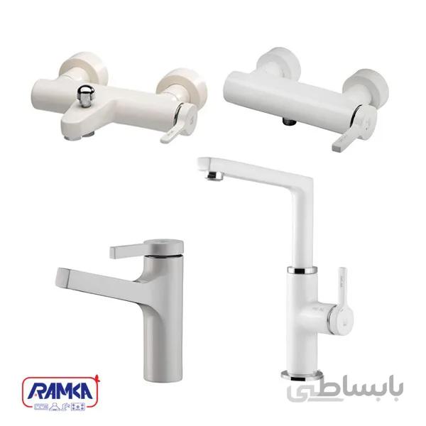 ست شیرآلات kwc مدل آوا سفید