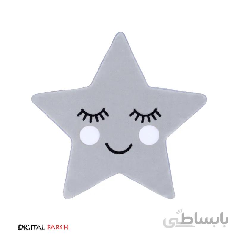 فرش کودک زرباف طرح ستاره