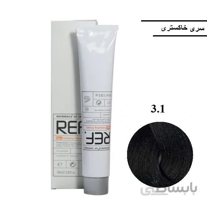 رنگ مو رف ۳٫۱ قهوه‌ای خاکستری تیره