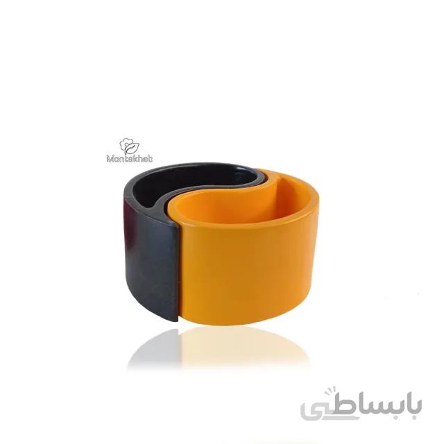گلدان پلی استر یین و یانگ ارتفاع 5.5 سانتی متر