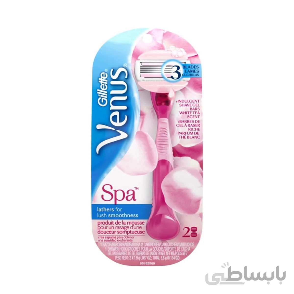خرید ژیلت سه تیغ ونوس مدل اسپا Gillette Venus Spa Razor