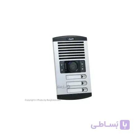 پنل آیفون تصویری الکتروپیک مدل 1086 سه واحدی با دوربین چرخشی