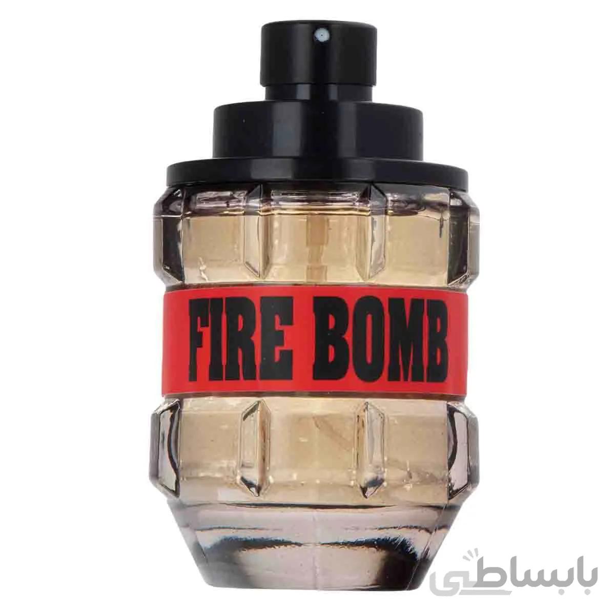 ادکلن فایر بمب قرمز رنگ ۹۰ میل - Fire Bomb
