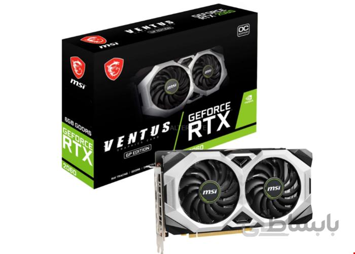 کارت گرافیک 6 گیگابایت MSI مدل GEFORCE RTX 2060 VENTUS 6G OC