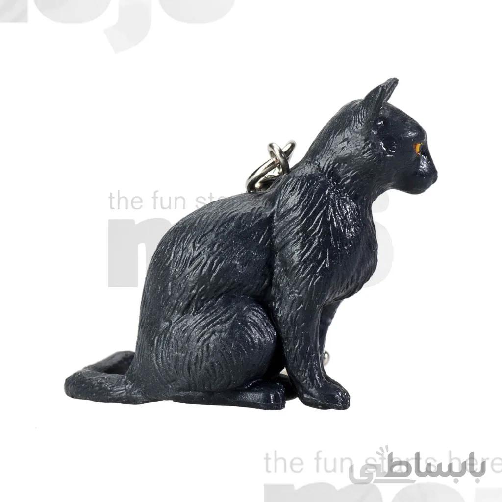 جاکلیدی گربه سیاه (Black Cat Keychain)