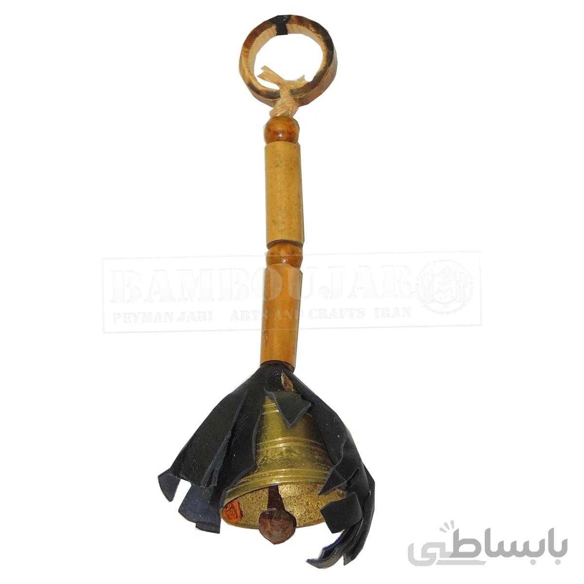 آویز تزیینی طرح زنگوله طلایی کد ZaTaC1