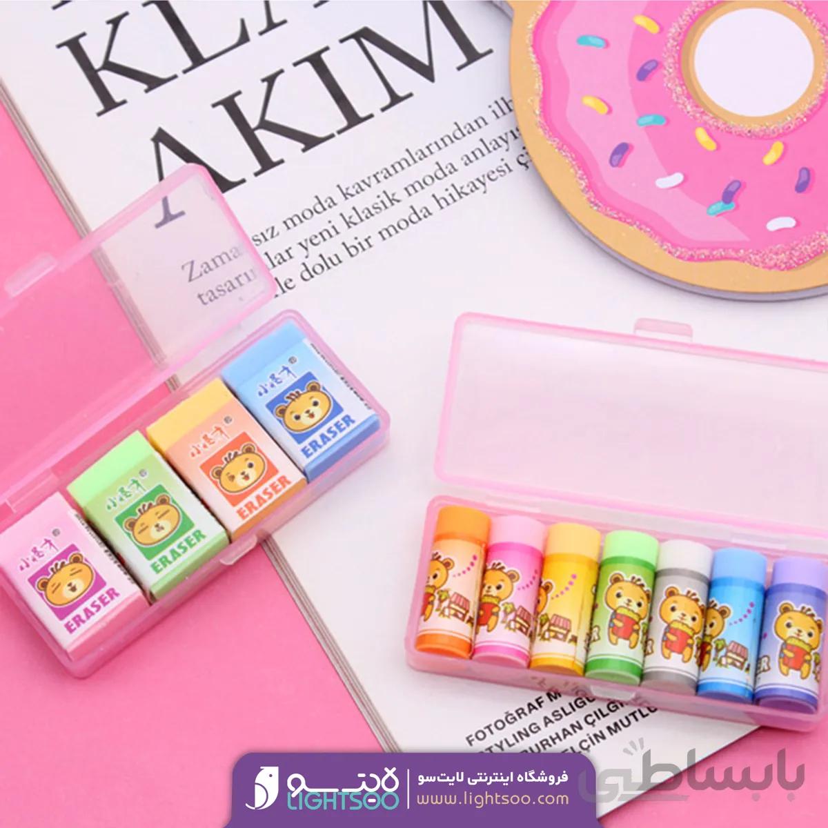 ست مینی پاکن ۴ و۷ عددی طرح خرس