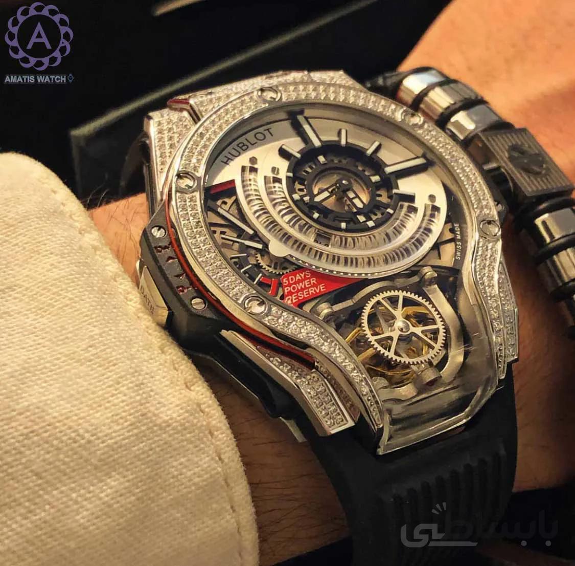 ساعت مردانه هابلوت مدل Hublot MP-09 Tourbillon 1010H