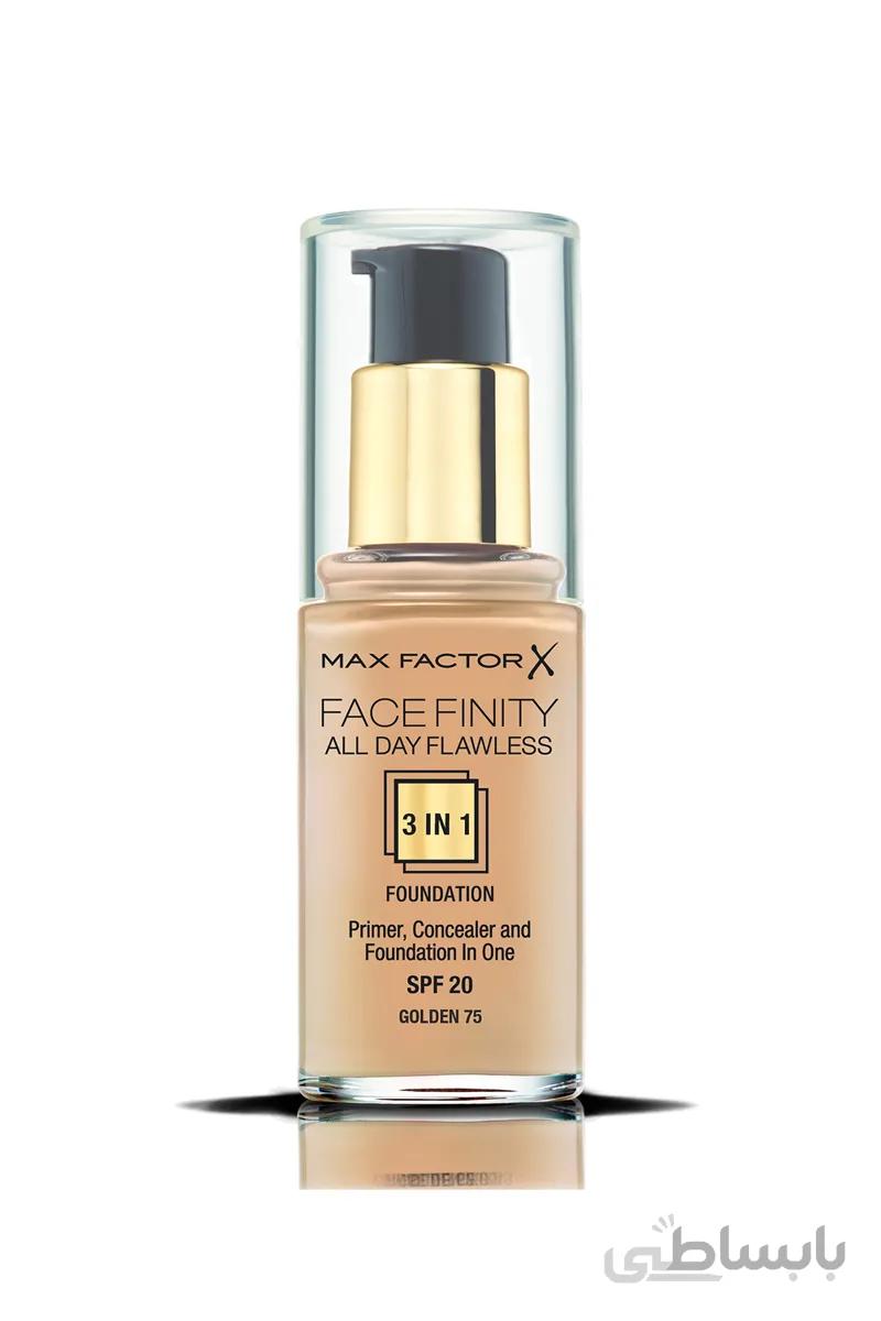 Max Factor Fondöten – FaceFinity All Day Flawless Foundation 075 Golden 30 ml 5410076971671
