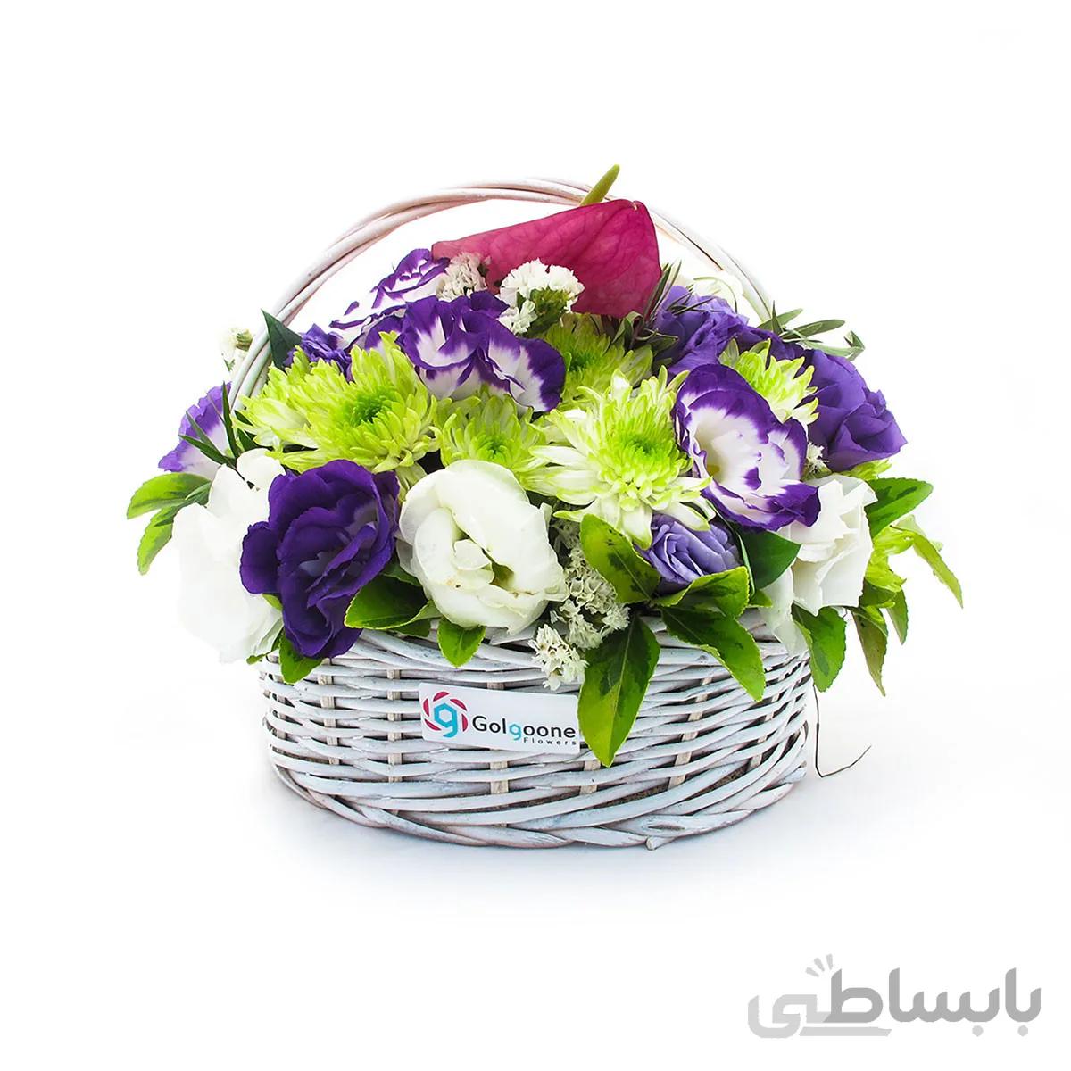 سبد گل لیندا