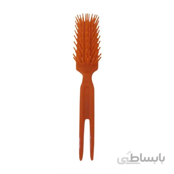برس مو مدل دوشاخ پلاستیکی