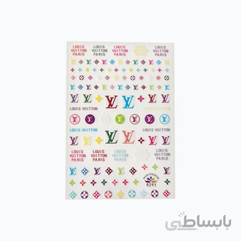 استیکر ناخن کد R291