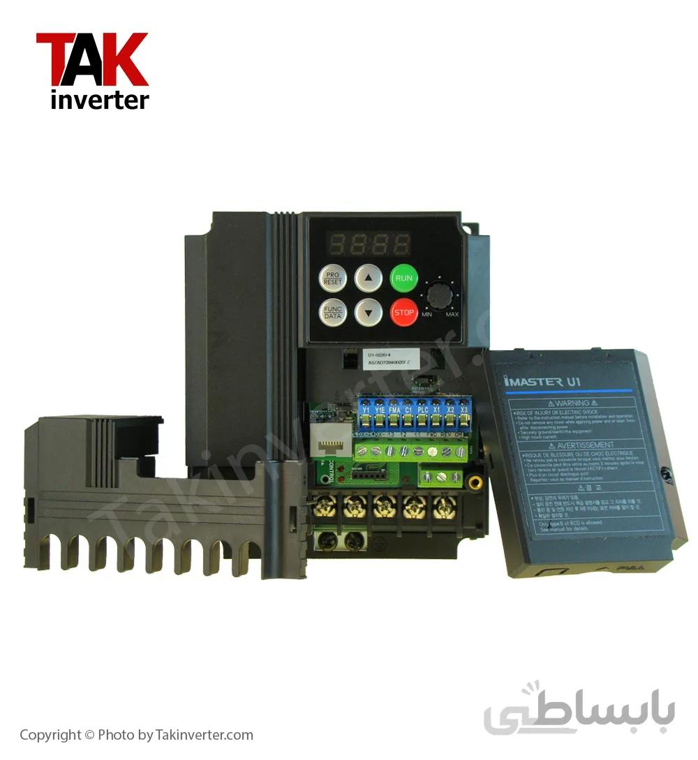 اینورتر درایو 2.2 کیلووات iMASTER U1 سه فاز - مدل U1 0220-4 ا Inverter Drive 2.2 KW 3ph iMASTER U1
