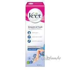 کرم موبر پوست نرمال ویت Veet مدل silk and fresh حجم 100 میلی لیتر