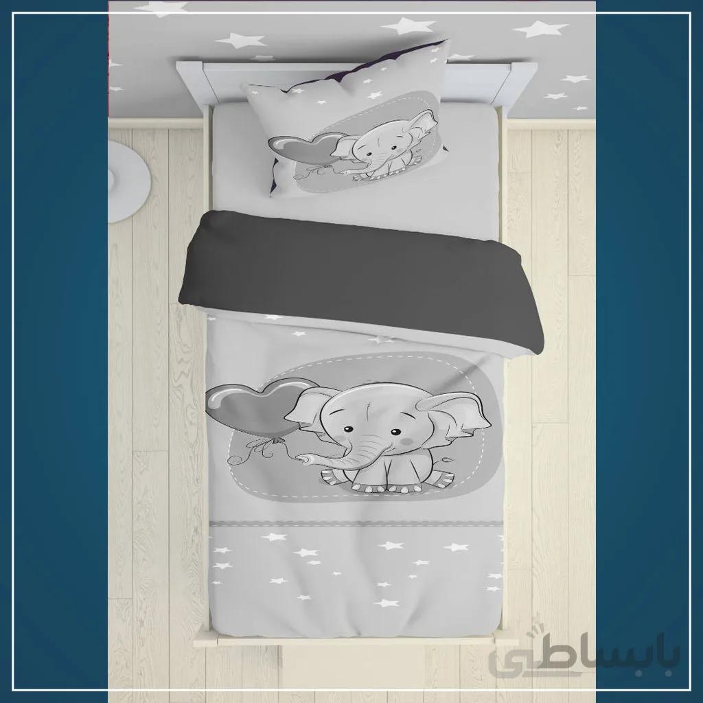 روتختی سه بعدی طرح بچه فیل کد 2074