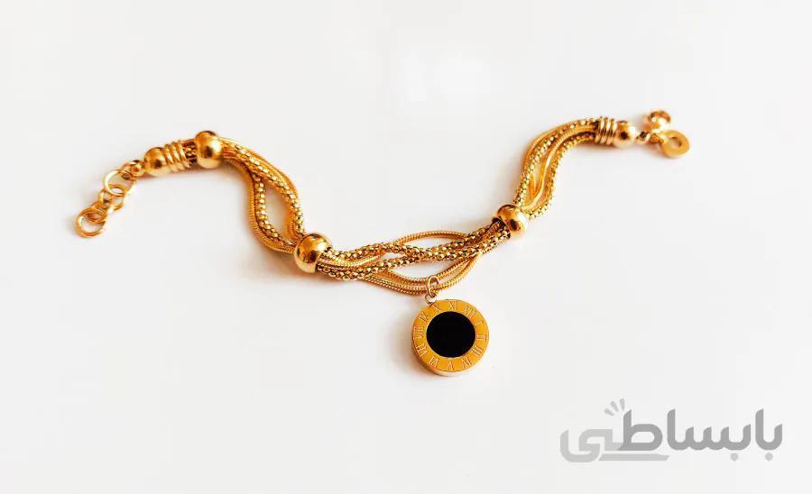 دستبند طلایی - D104