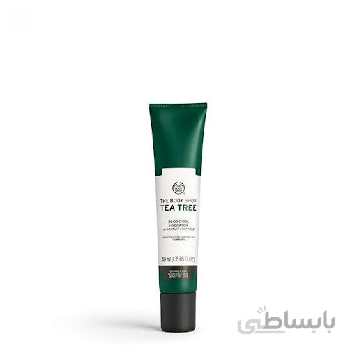 کرم آبرسان TEA TREE BODY SHOPحجم 40 میلی لیتر ا hydrratant controle tea tree body shop 40ml