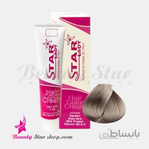 رنگ موی پلاتینه فوق روشن با تن خاکستری شماره 901 استارليدی حجم 120 ميلی لیتر