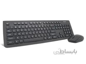 کیبورد و ماوس بی سیم تسکو مدل TKM 7018 ا TSCO TKM 7018 Wireless Keyboard and Mouse