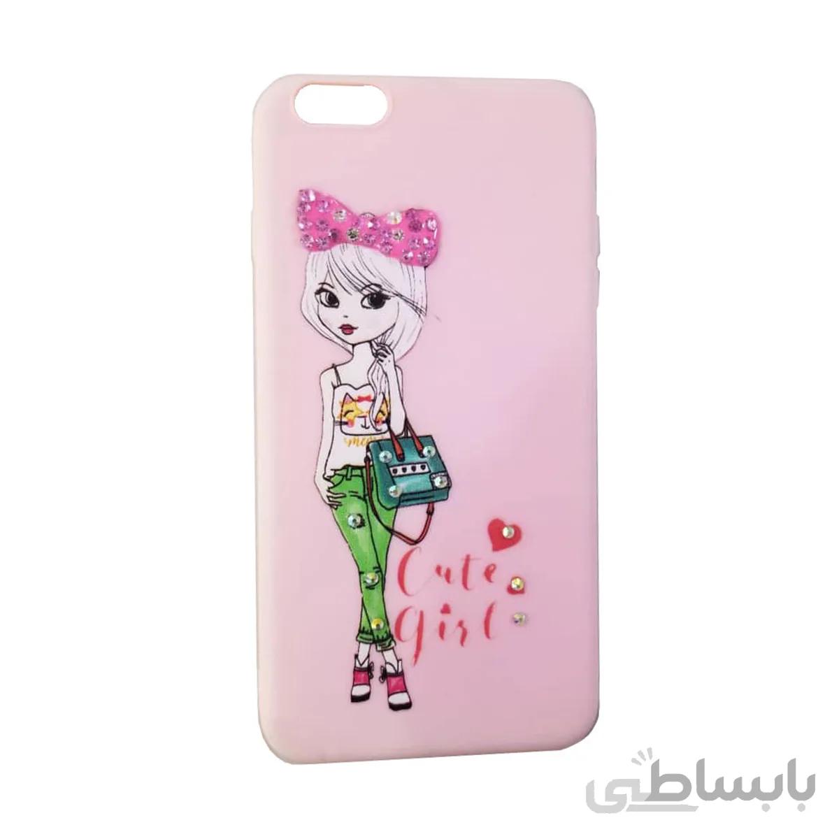 قاب نگین دار کد ۱۶ مناسب iphone 6 plus