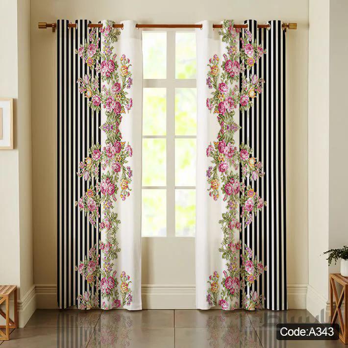 پرده پانچی چاپی کد A343
