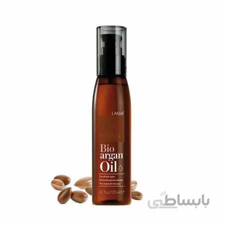 روغن آرگان لاکمه خالص و ارگانیک 125 میل LAKME BIO ARGAN OIL