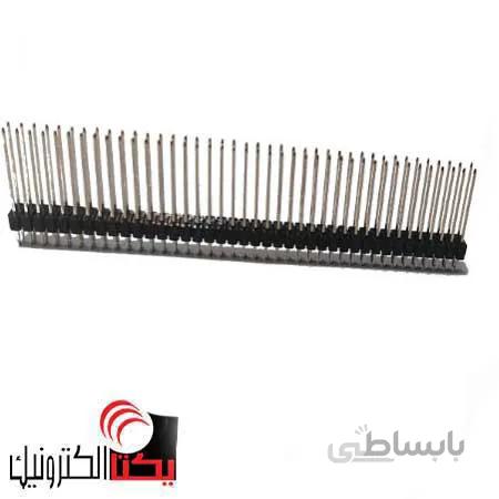 پین هدر نری صاف پایه بلند 19 میلیمتر 40*2 پین2.54 میلیمتر
