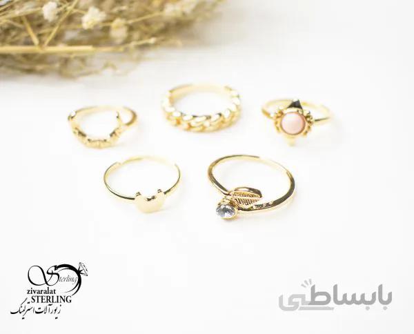 پک انگشتر زنانه کد 5588