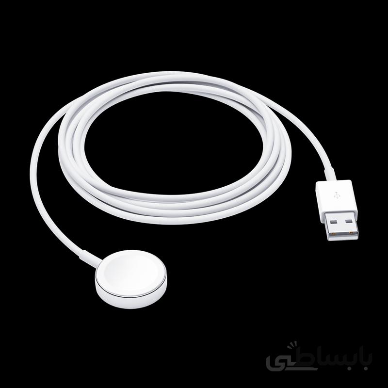 کابل شارژ مغناطیسی ساعت هوشمند اپل واچ 1 تا 4 با کابل 2 متری ا Apple Coteetci Charging Cable For Apple Watch 2m