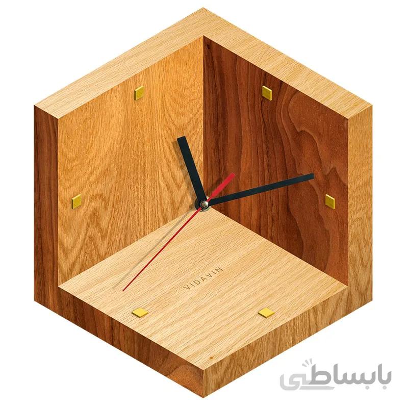 ساعت دیواری ویداوین مدل Cube 3