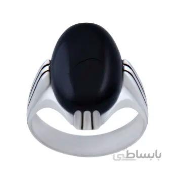 انگشتر نقره مردانه کد AM_058