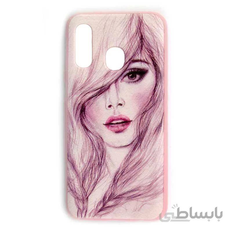 قاب فانتزی برجسته طرح دار دخترانه گوشی سامسونگ Samsung A40