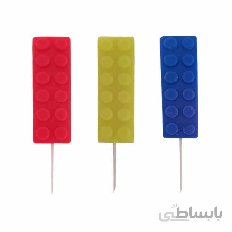 شمع طرح لگو مدل STC358