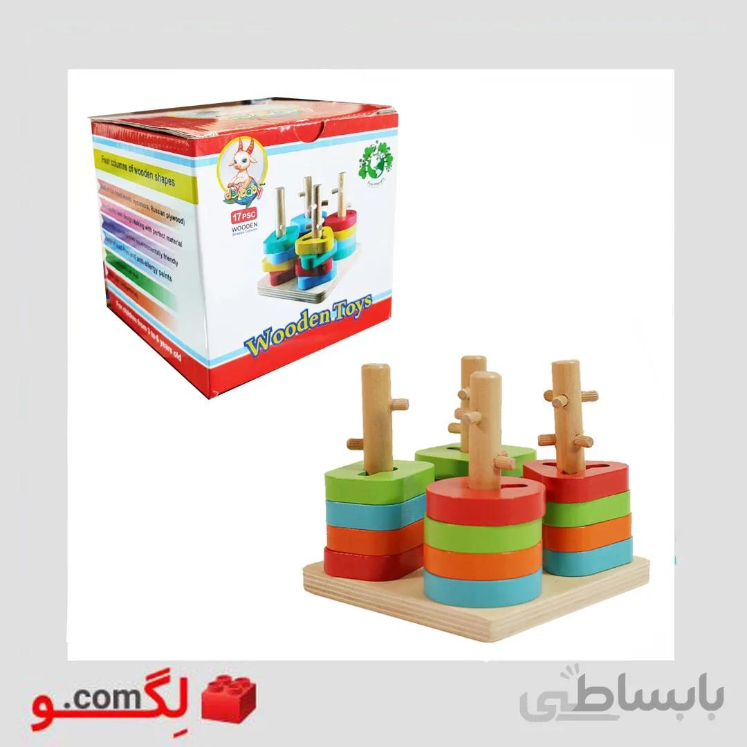 پایه اشکال مونته سوری مربع (پین دار)