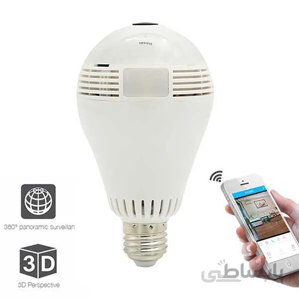 دوربین لامپی V380 سیم کارت خور