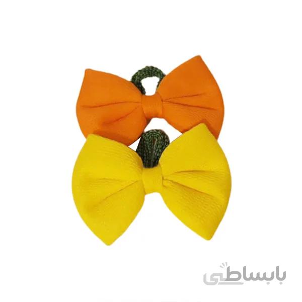 کش مو پاپیونی بسته 2 عددی کد 08