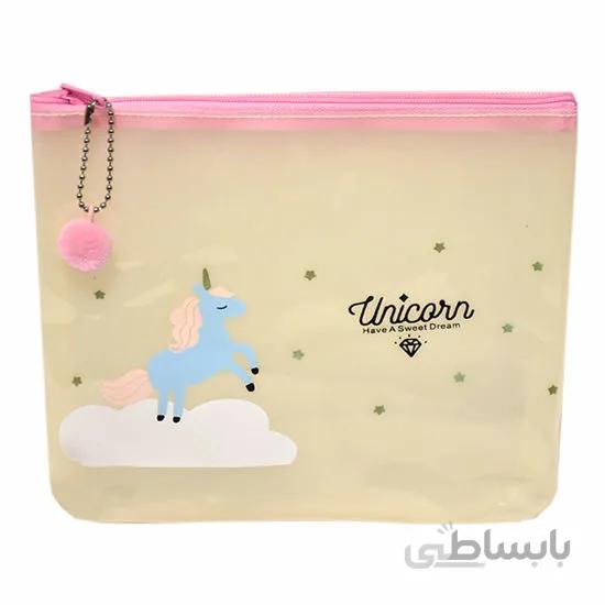 جامدادی فانتزی طرح یونیکورن کد 3 ا Unicorn design Pencil Case No.3