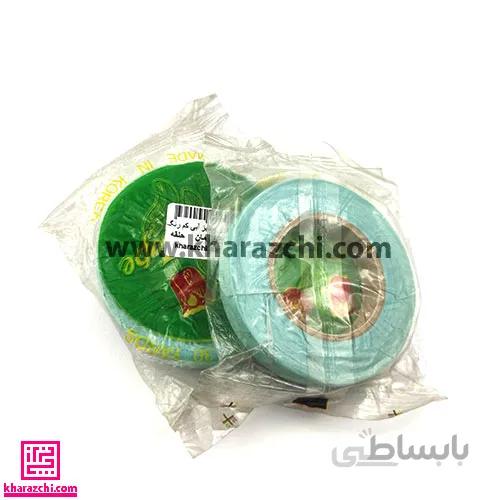 نوار گاترین سبز ابی کم رنگ