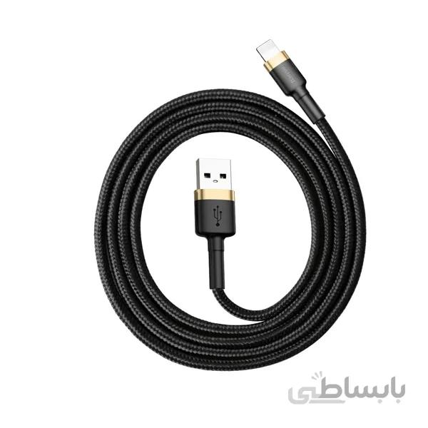 کابل تبدیل USB به لایتنینگ باسیوس مدل CALKLF BV1 طول 1 متر قرمز