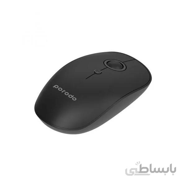 ماوس بیسیم پرودو 2in1 Porodo 2 in 1 Wireless Bluetooth Mouse 2.4GHz V5.0