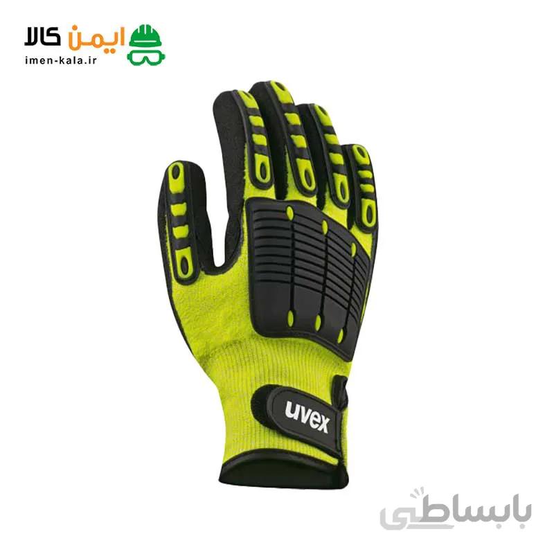 دستکش ایمنی ضد ضربه و برش Uvex مدل Impact 1