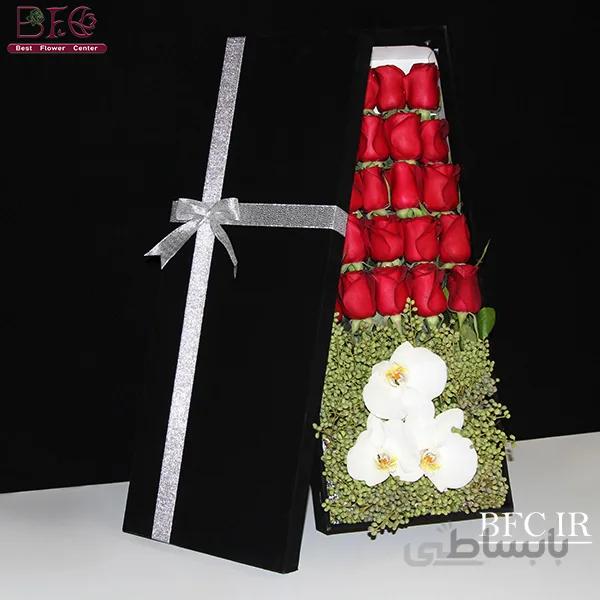باکس گل جعبه کادویی با گل رز کد 1079826