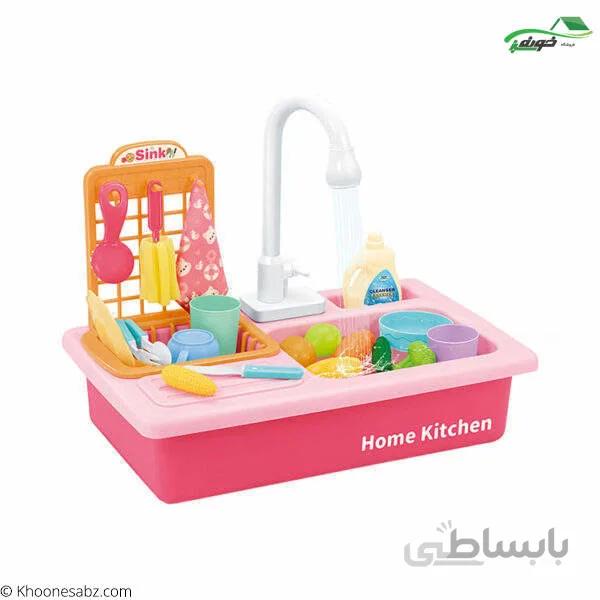 سینک ظرفشویی و گاز اسباب بازی مدل WD-P41