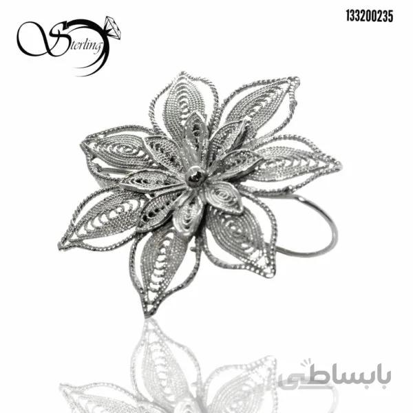 گل سینه نقره زنانه کد:۲۶۴۲