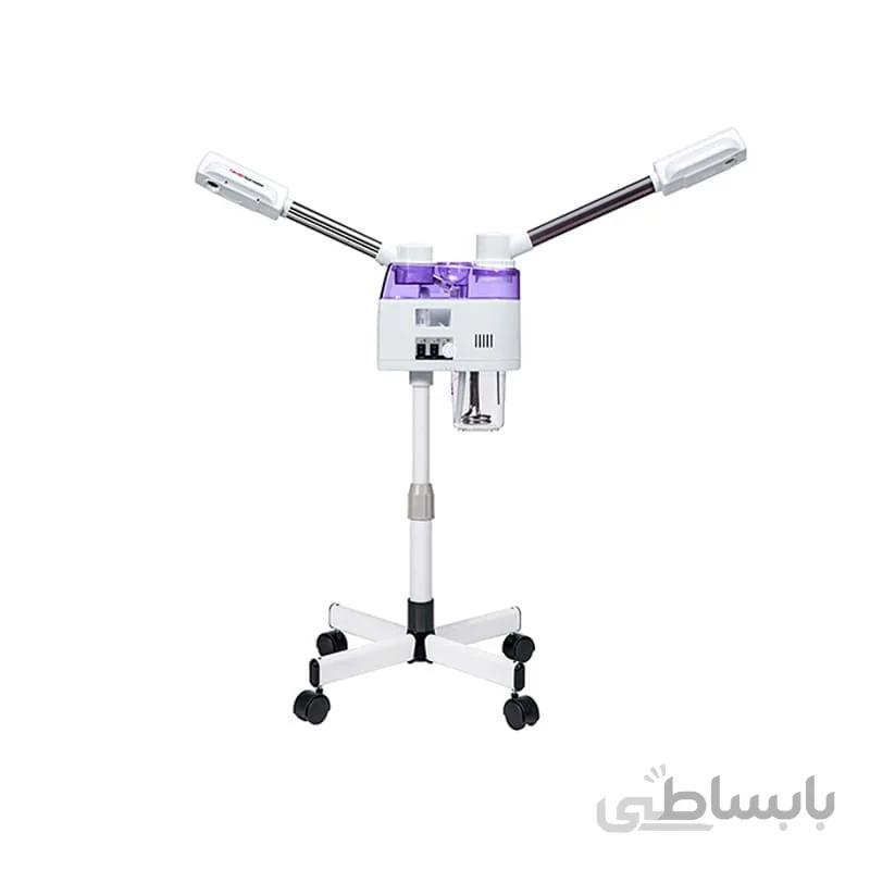 دستگاه بوخور سرد و گرم صورت دو لول ایستاده سالنی Stand Facial Steamer Cold & Hot Mist Face Steamer