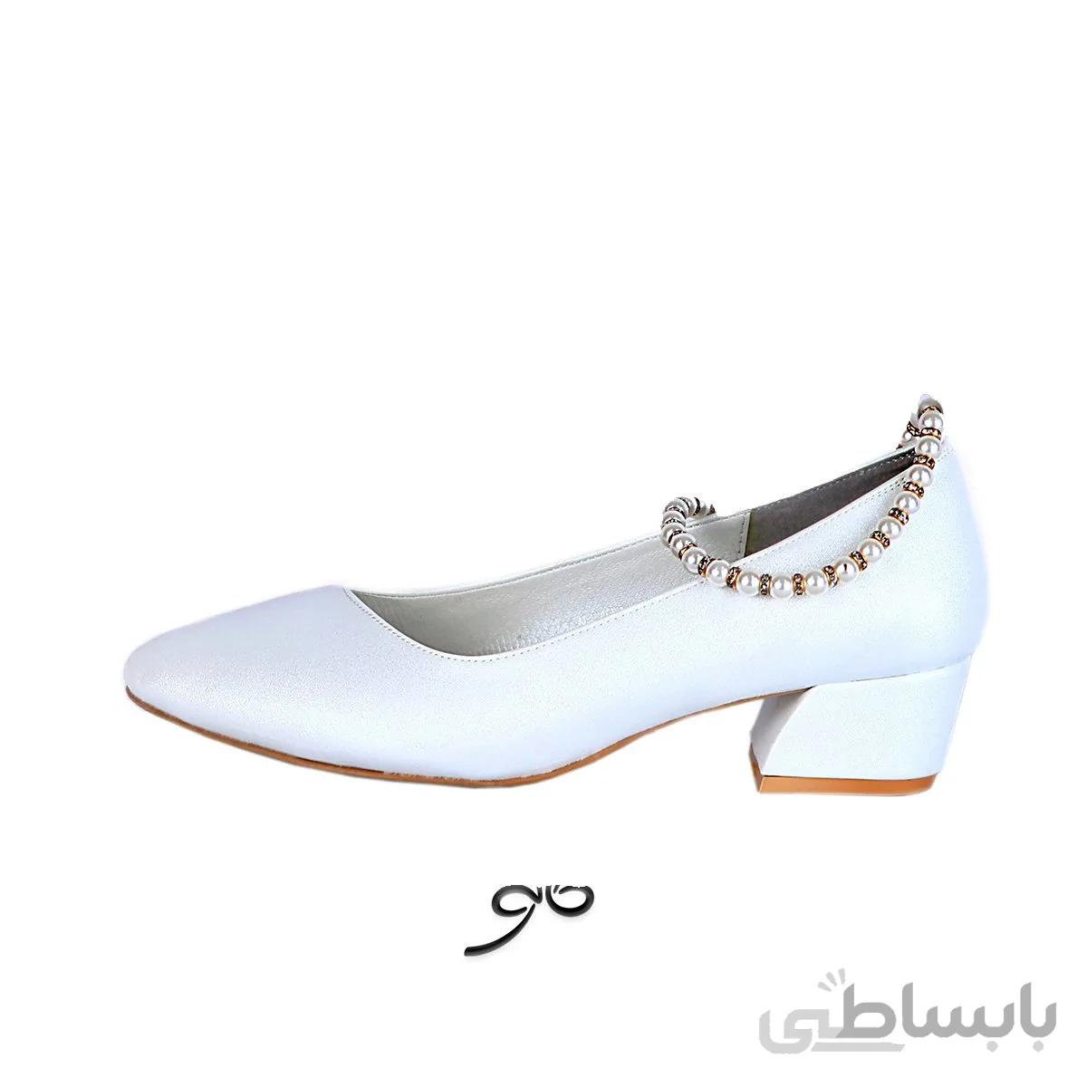 کفش مجلسی پاشنه کوتاه زنانه - 30261