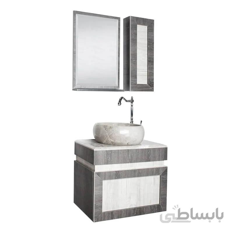 روشویی کابینتی استیر کاج آنتیک