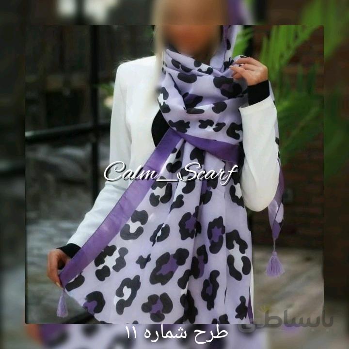 شال نخی منگوله دار 11