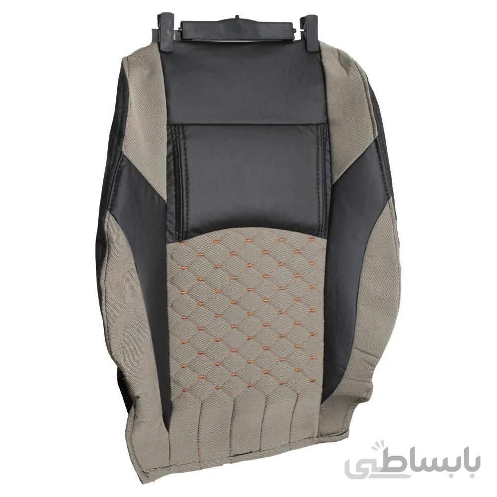 روکش صندلی چرم-پارچه رایکو مدل گلدوزی پژو 405 GLX قدیم